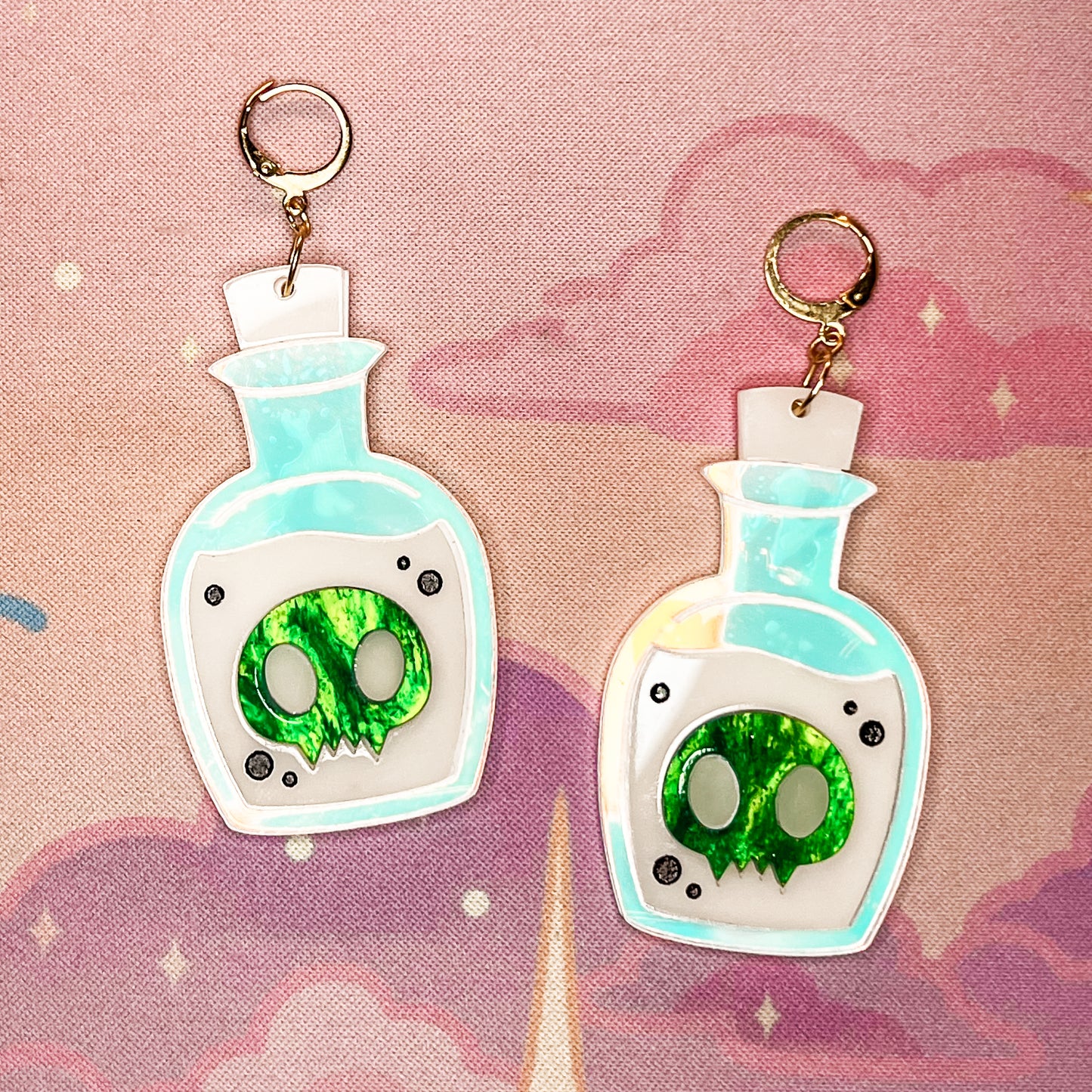 Magic Potion Earrings (Spooky Spell)