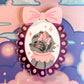 Aria the Grey Kitty Brooch